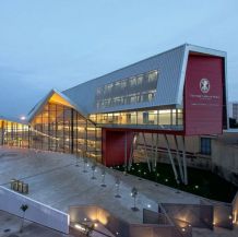 Vista del campus de la Universidad Católica de Valencia en España